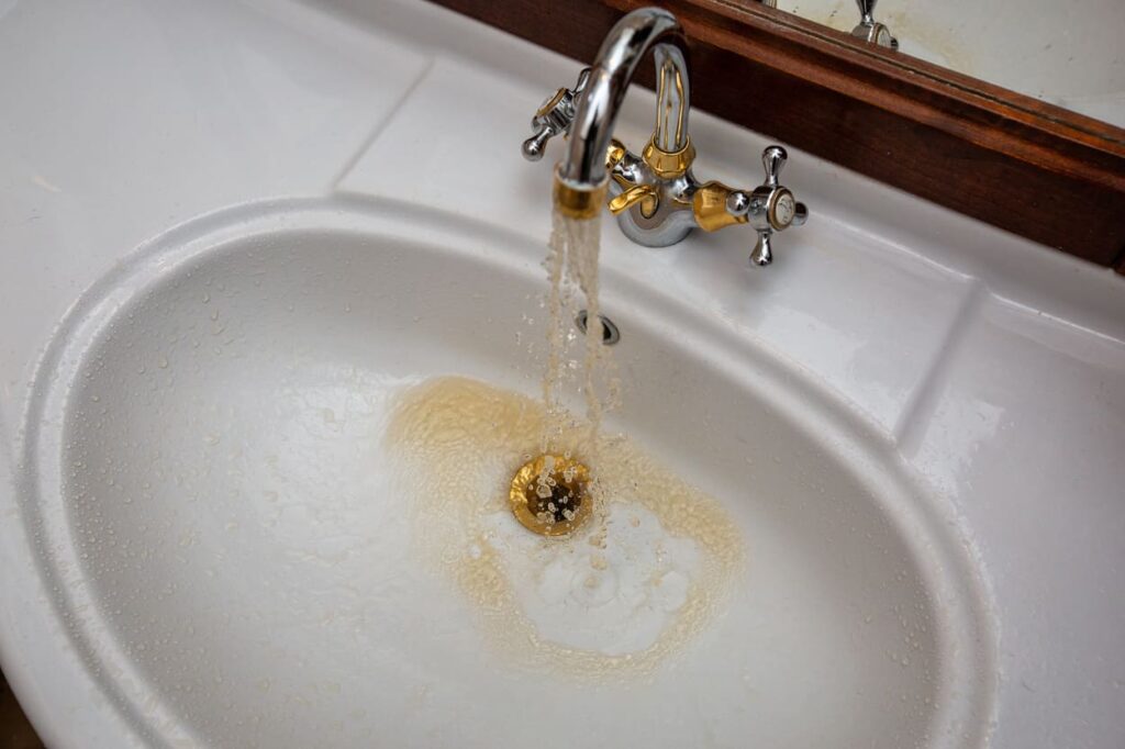 Yellow Water From Faucet