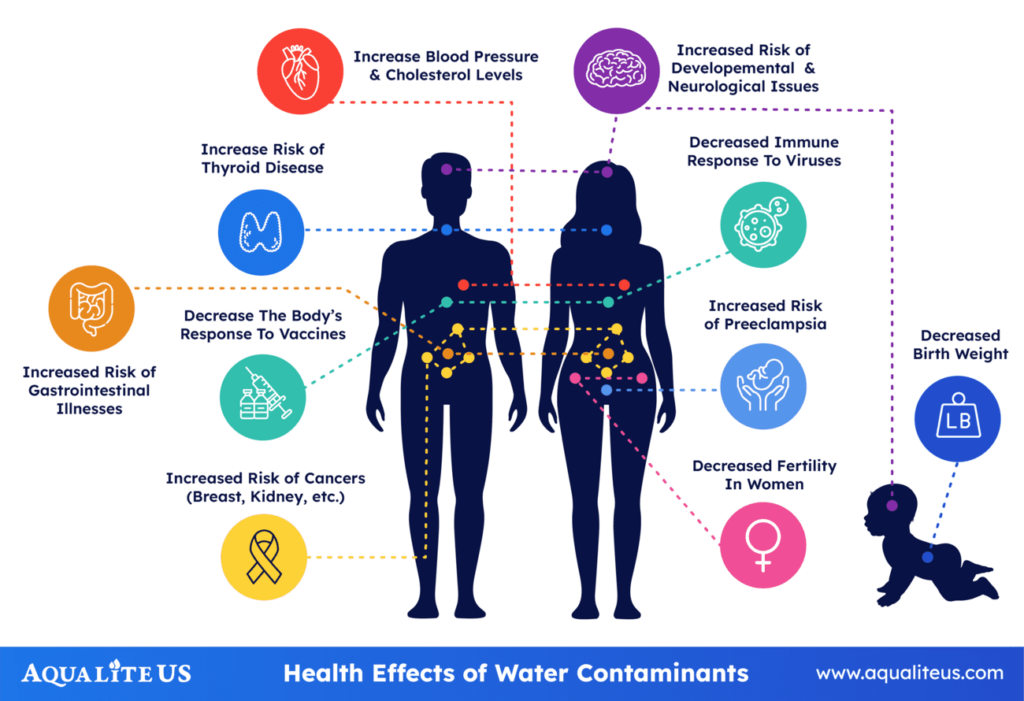 Health Effects of Water Contaminants